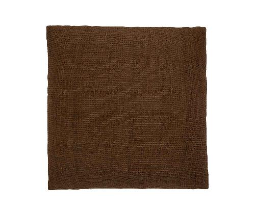 ANDREA HOUSE AX25119 Cojín Algodón Waffle Marrón 50X50Cm