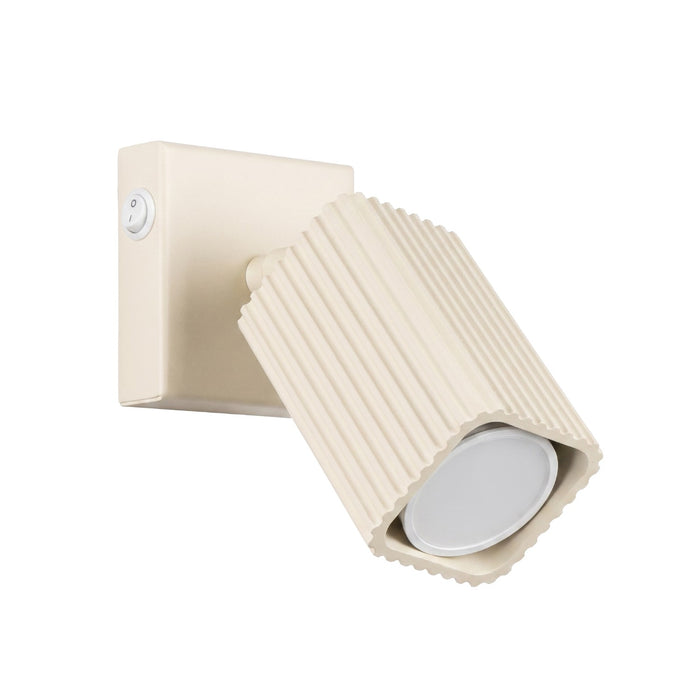 SOLLUX SL.3119 Lámpara De Pared Rayo Beige Con Interruptor