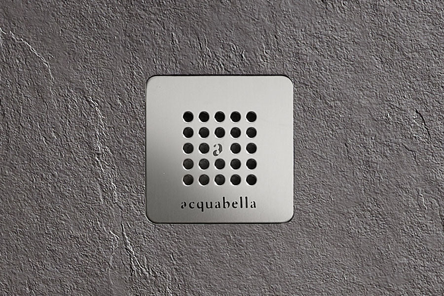 ACQUABELLA BASE Plato de Ducha Textura Slate Color Blanco