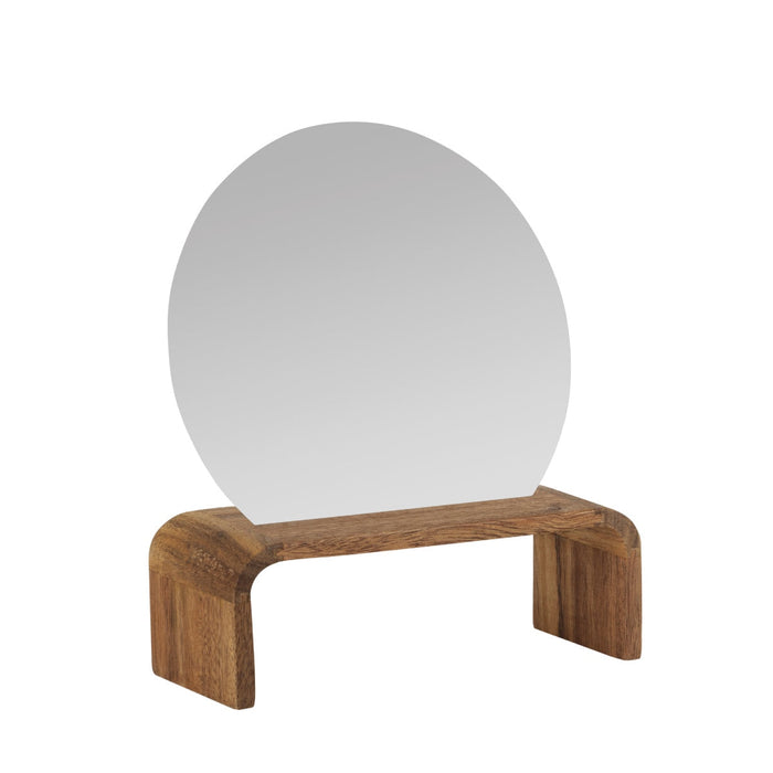 ANDREA HOUSE AX74062 Espejo de pie en madera de acacia