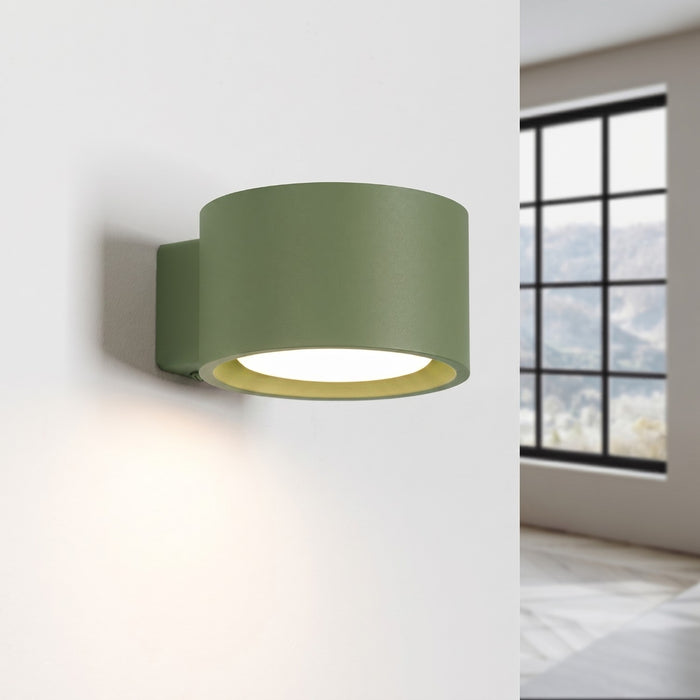 SOLLUX SL.2461 Aplique de pared MODO 1 verde oliva Gx53