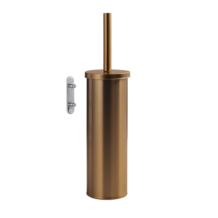 GEDY 52330382200 FLIP Escobillero de pared oro rosa