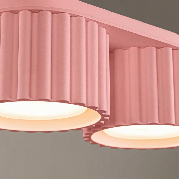 SOLLUX SL.2407 Plafón AURA 2 rosa Gx53