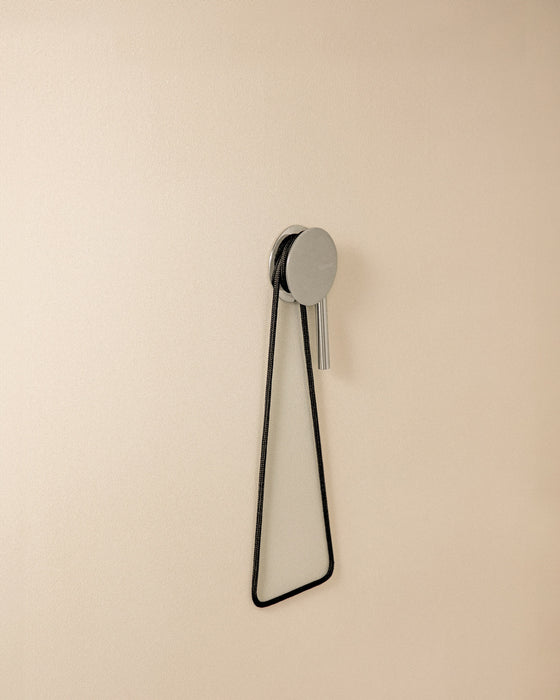 COSMIC 2751658 DIABOLO Toilet Paper Holder Without Cover Chrome-Black