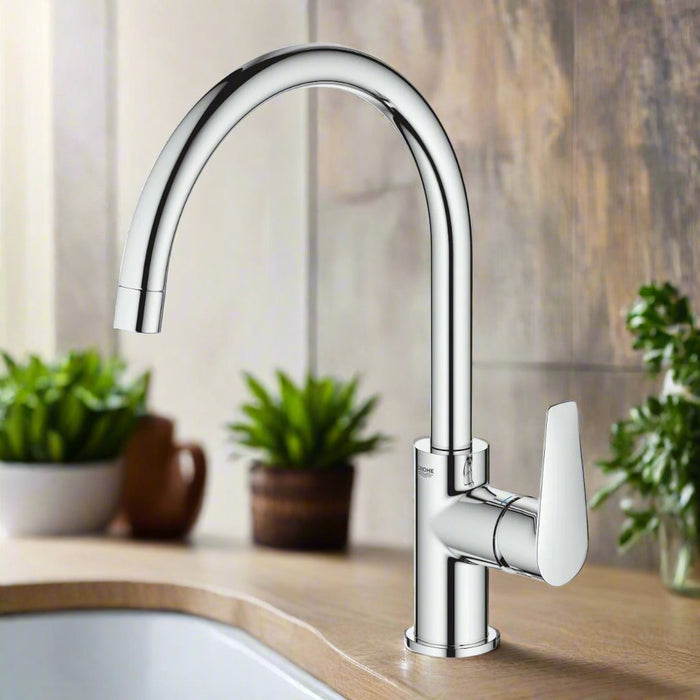 GROHE 31 367 001 BAUEDGE Sink Faucet Chrome