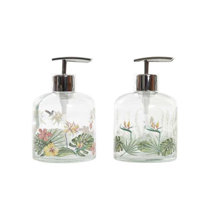 ARCOBAÑ FCAMSTERDAM  Lote 2 Uds. Dosificador/dispensador Cristal Jabón Amsterdam