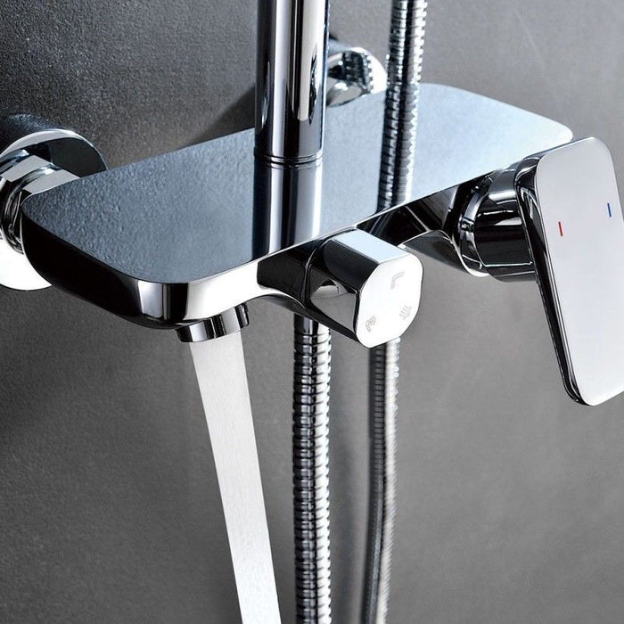 IMEX BDL007-B LIVERPOOL Grifo Monomando Conjunto de Bañera Telescópico