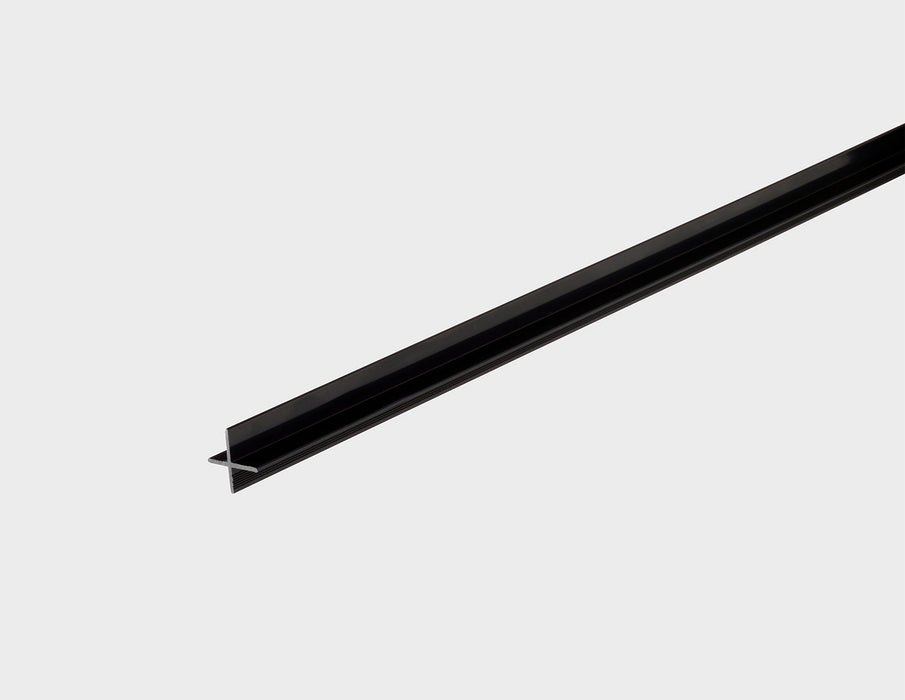 EMAC NOVOPILASTRA Perfil Aluminio Negro Brillo