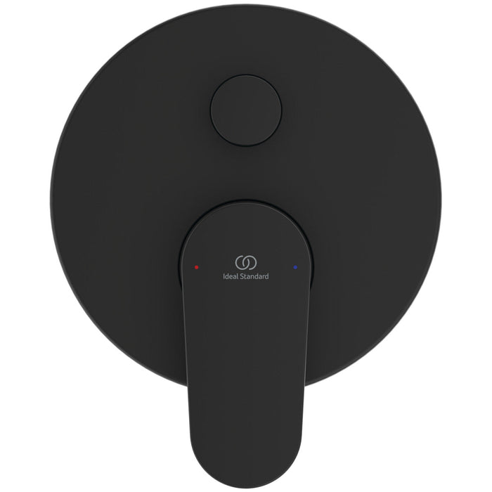 IDEAL STANDARD A7193XG CERAFINE O Grifo Monomando Baño/Ducha Empotrado 2 Vías Negro Seda