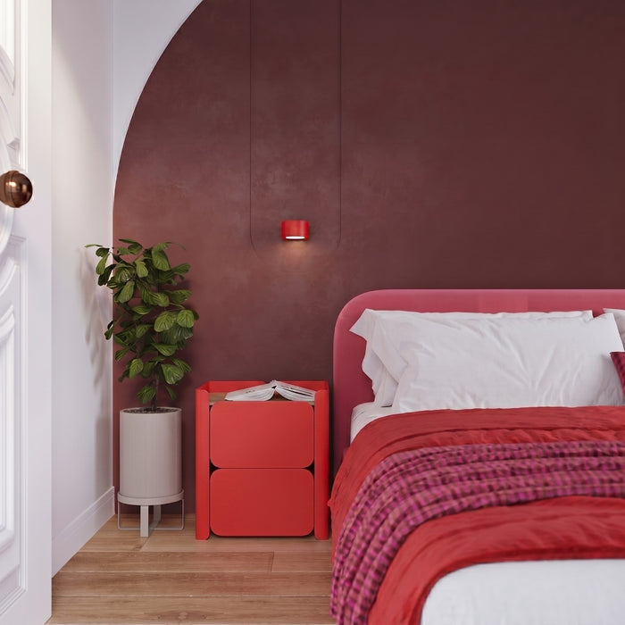 SOLLUX SL.2477 Aplique de pared MODO 1 rojo Gx53