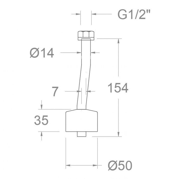 RAMON SOLER 755 Enlace Para Grifo Urinario
