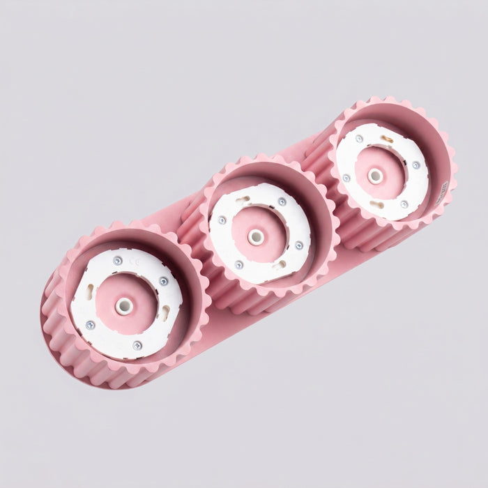SOLLUX SL.2638 Plafón AURA 3 rosa Gx53