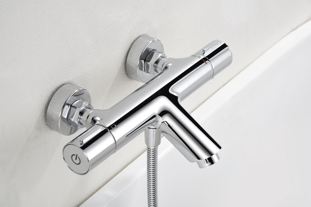 IMEX BTK017-4ECO ECO-KENT Thermostatic Bathroom/Shower Kit Eco Chrome