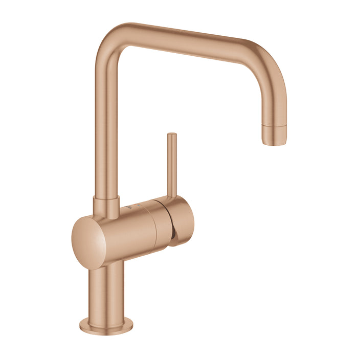 GROHE 32 488 DL0 Minta Monomando de fregadero 1/2" brushed warm sunset (cobre cepillado)