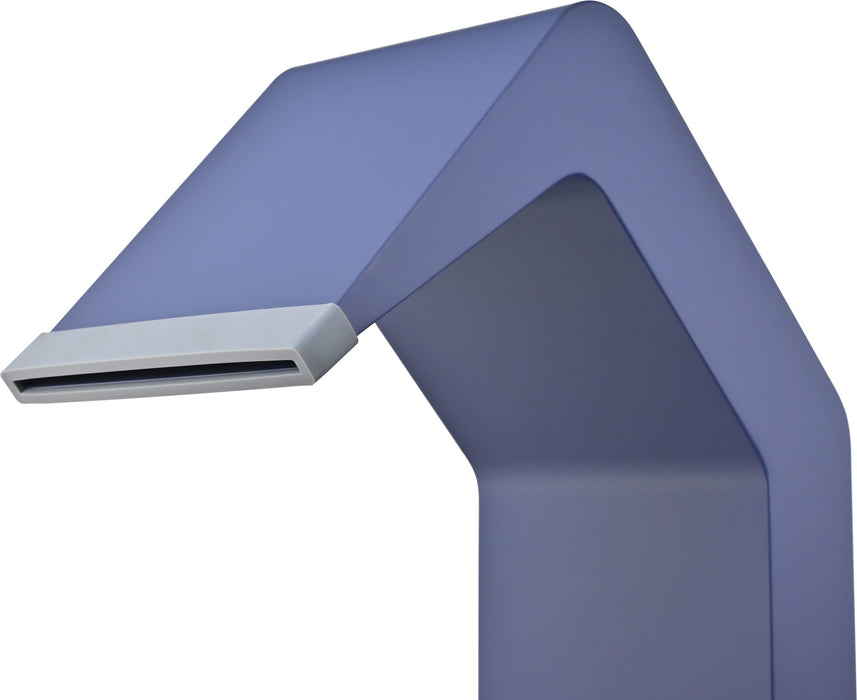 POOLIMEX CPN002/AAO NIÁGARA Rociador Cascada De Piscina 15Cm Acero S.316 Azul Océano