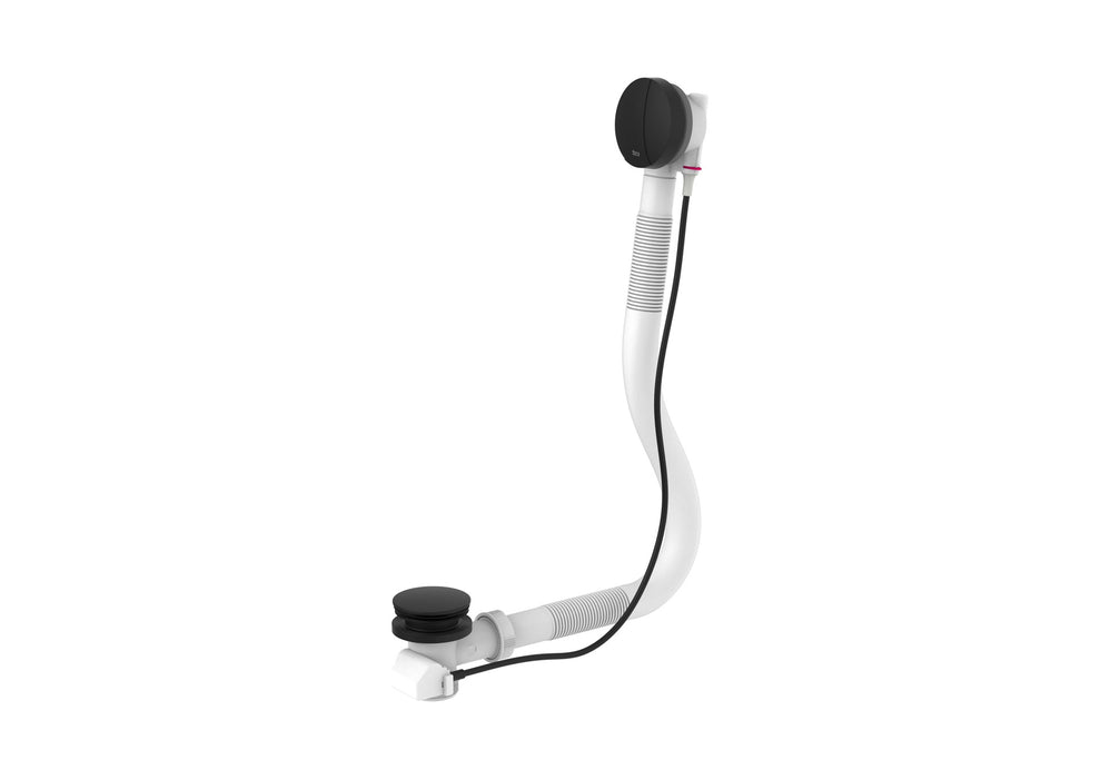 ROCA A5064047NB AQUA Conjunto Desagüe Automático Ø 52 Mm para Bañeras Sin Sifón Negro Mate