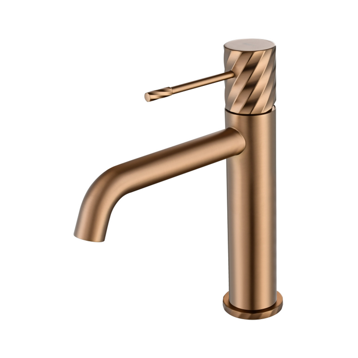 IMEX BDB063-1ORC BLESS-PALAU Monomando Lavabo Oro Rosa Cepillado
