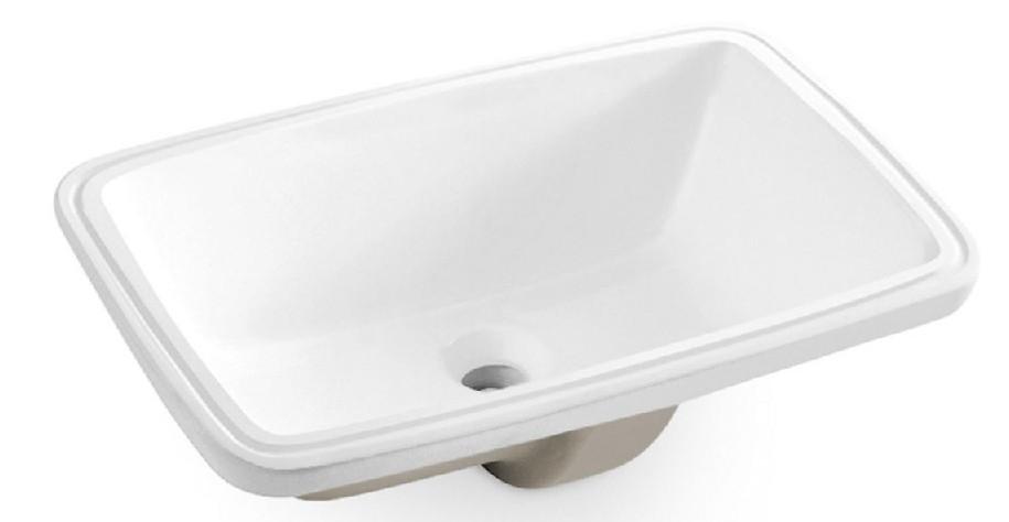 BATHCO 0051 TORINO Lavabo Bajo Encimera Blanco