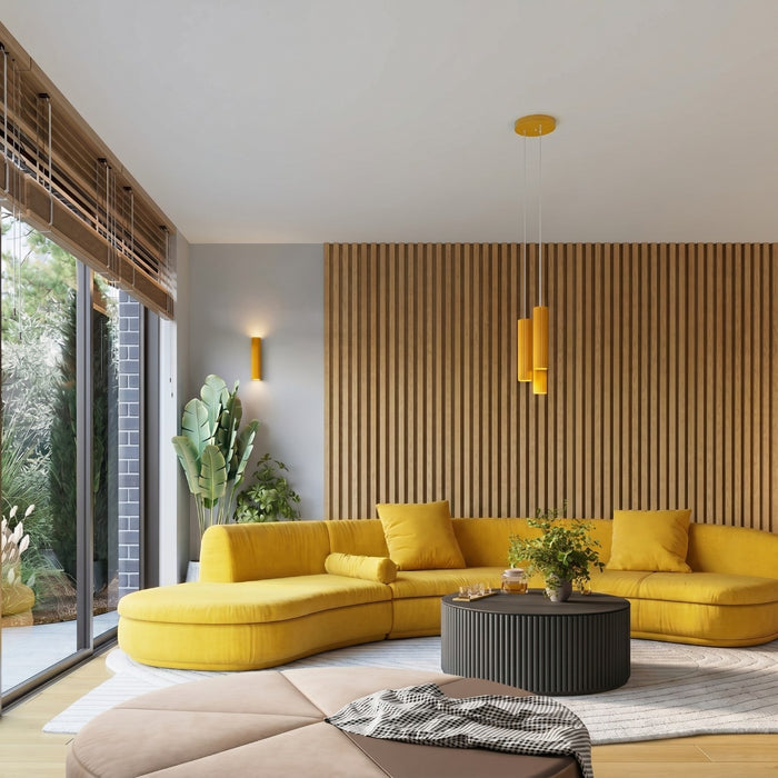 SOLLUX SL.2345 Aplique de pared KARBON 20 amarillo