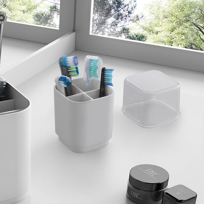 GEDY 63058600300 SEVENTY Porta Cabezales Cepillo de Dientes Celeste