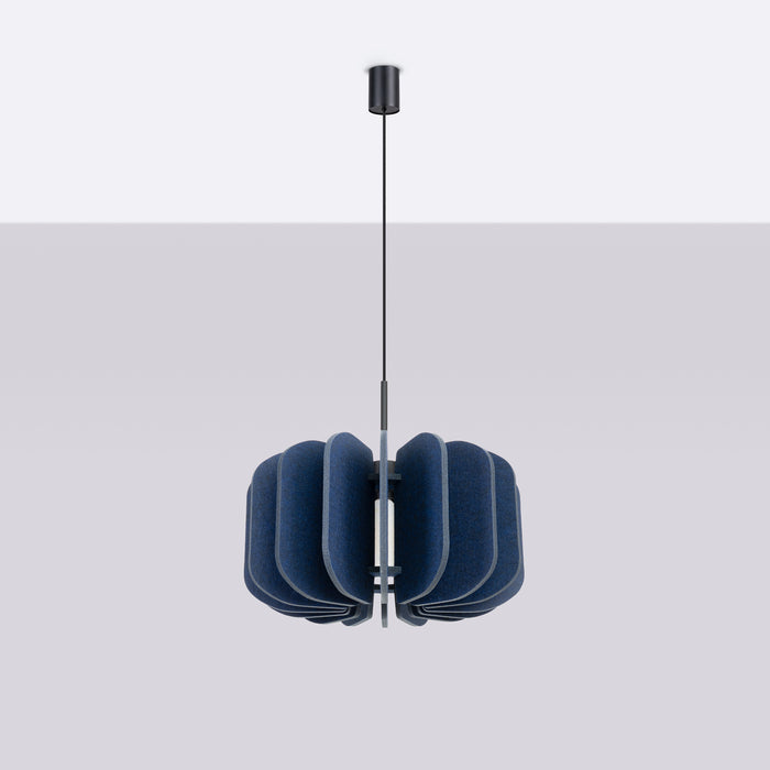 SOLLUX SL.1862 Lámpara colgante MULA 45 azul marino azul marino/negro