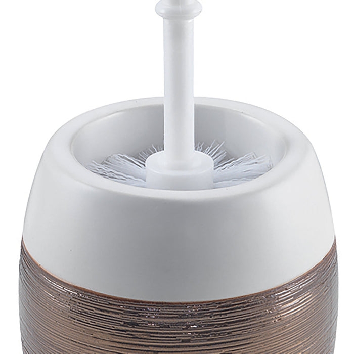 GEDY AX330200300 ALEXIA White Copper Toilet Brush Holder