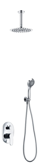 IMEX GT003 MONACO Conjunto de Ducha Empotrado Monomando Cromo