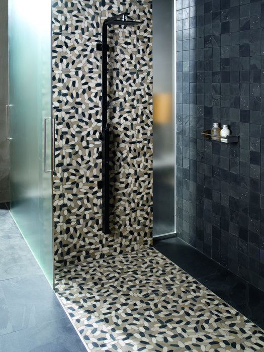 DUNE 185913 PEBBLES LIGHT 30,5x31,5 Mosaico Piedra