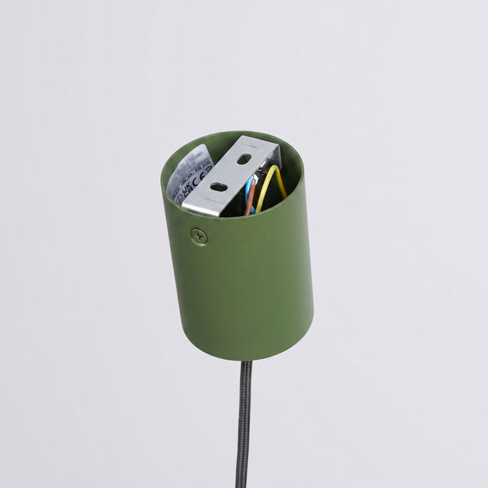 SOLLUX SL.2540 Lámpara colgante NOX 40 verde oliva