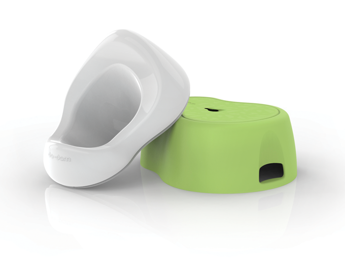 GEDY DD026000900 DA-DAM Original Children's Ladder White/Green