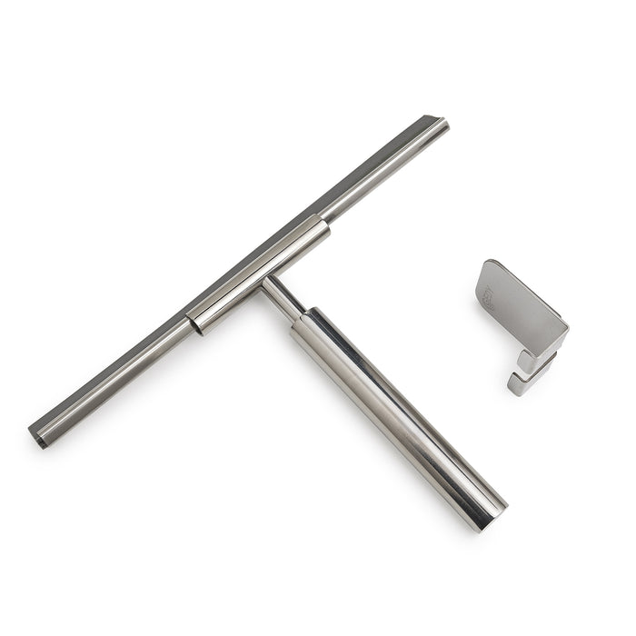 GEDY 11991300000 ODINO Set Limpiacristales y percha cromo