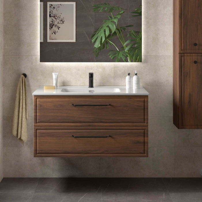 SALGAR RUNA Mueble+Lavabo IBON Color Nogal