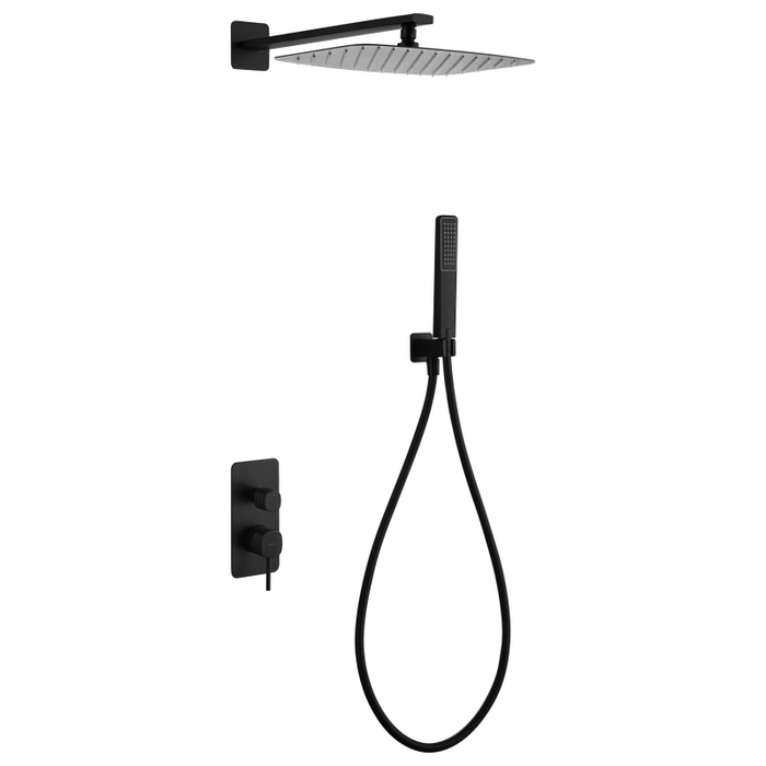 IMEX GPF065/NG FIRENZE-SASSARI Monomando Conjunto Empotrado Negro