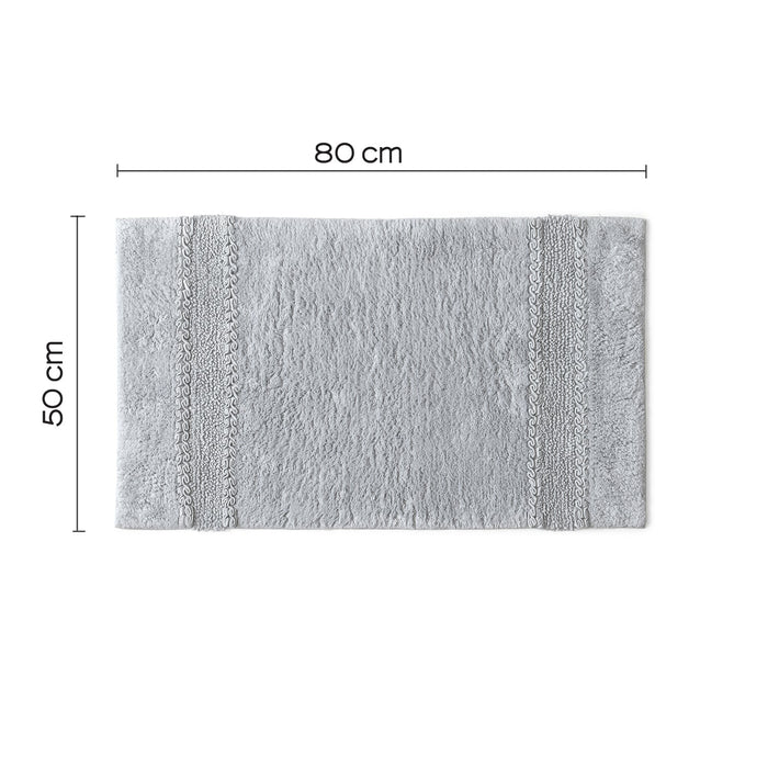 GEDY 96MI5080089 MISS Rug 50X80 cm Gray