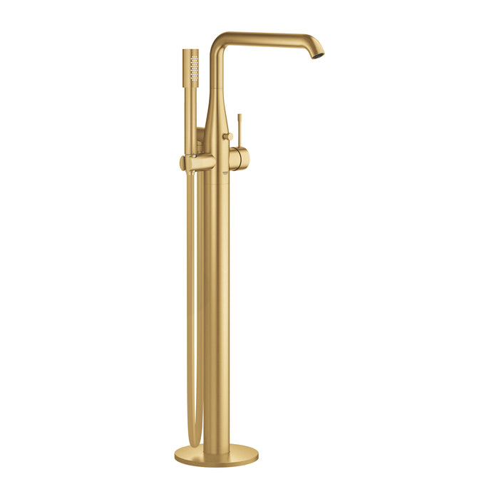 GROHE 25 248 GN1 ESSENCE Monomando para baño ducha 1/2" Montado a suelo oro cepillado