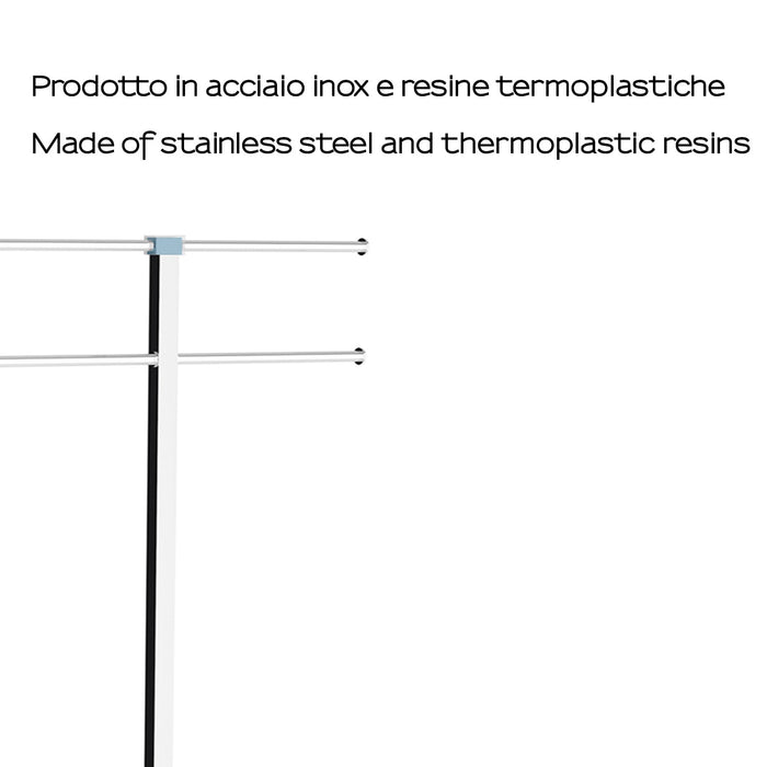 GEDY RA318600000 RAINBOW Toallero De Pie Cromo