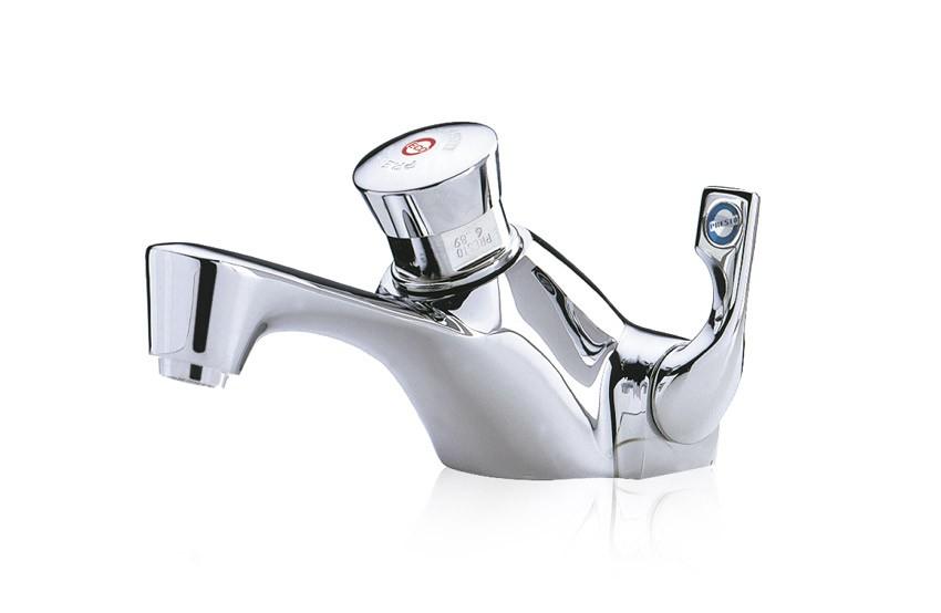 PRESTO 3000 ECO Timed Flow Sink Faucet Normal Push