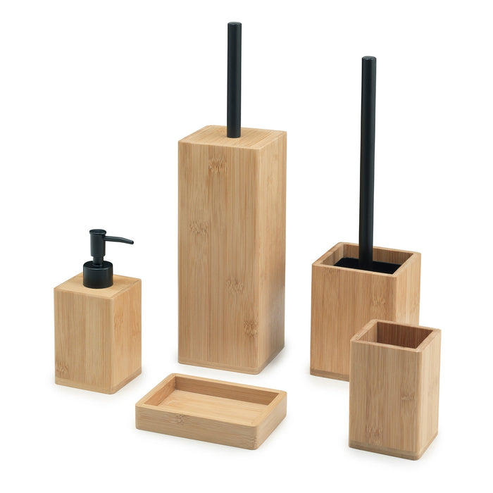 GEDY BN334100000 BONNIE Escobillero Natural Negro Mate