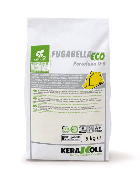 KERAKOLL FUGABELLA ECO PORCELAIN 0-5 Mortar For Joint 5 kg