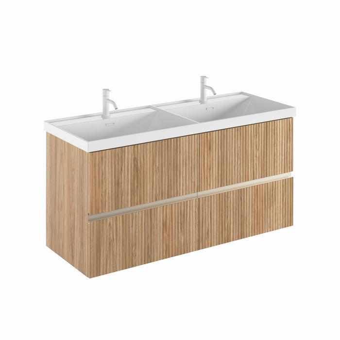 ROYO C0078507 VORA Mueble 120 4C+Lavabo Cairo Hickory Nature