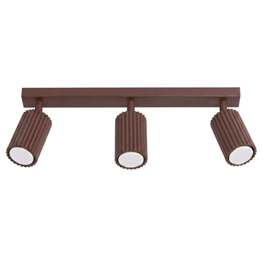 SOLLUX SL.2373 Plafón Karbon 3L Marrón