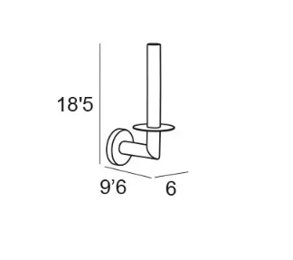 MANILLONS TORRENT 06598053 ECO Portarrollos Reserva Pegar Pulido Brillo