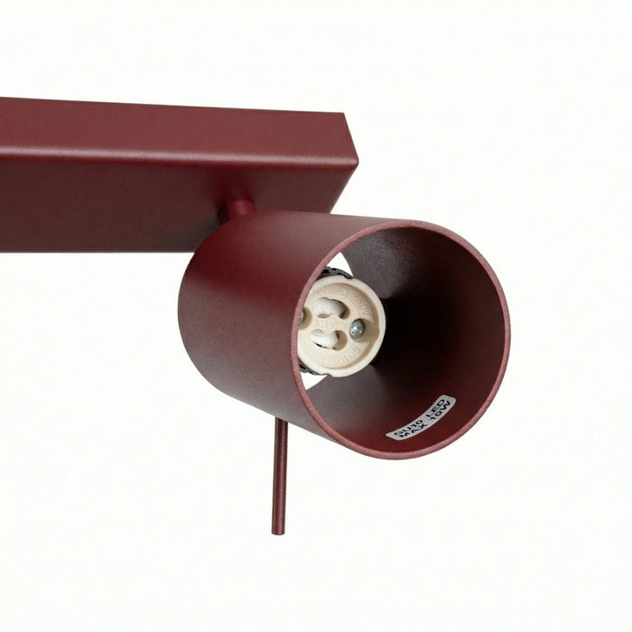 SOLLUX SL.2164 Plafón RING 6L burdeos