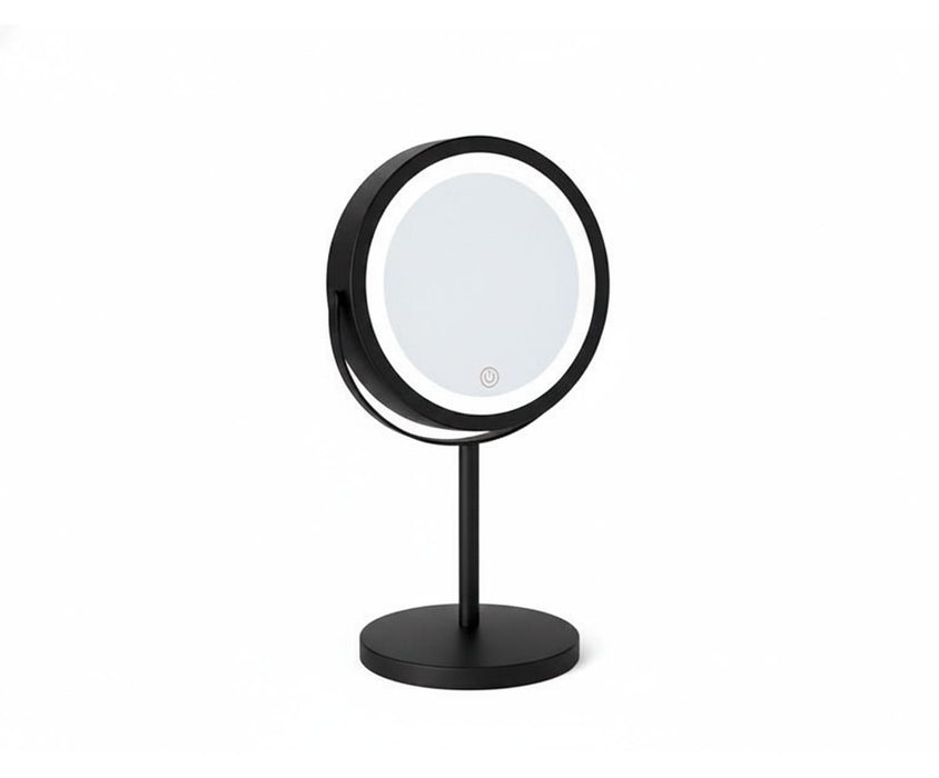 ANDREA HOUSE BA26010 Espejo Pie Negro Led Touch X5