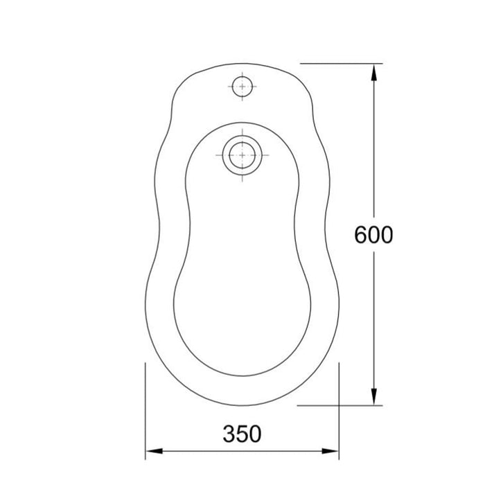 VALADARES 16411002 NEOCLASSICA Bidé Blanco