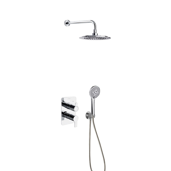 RAMONSOLER 941502RP240 Built-in Shower Single-lever Set 2 Ways Chrome