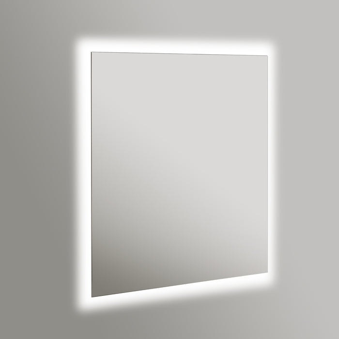 GEDY 34020000000 ANTHONY Espejo reversible de pared con LED 70x90 canto pulido