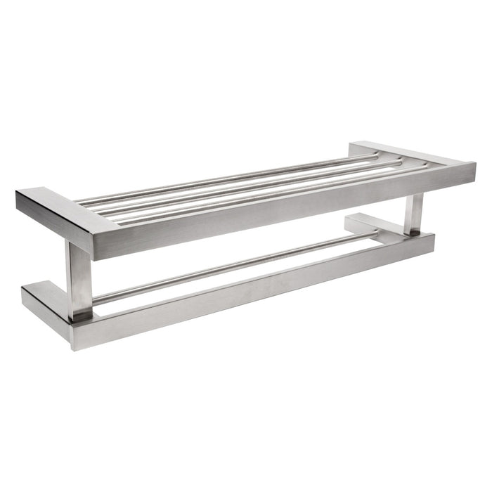 MEDICLINICS AI1423CS Estante Porta Toallas de Acero Inox AISI 304 Satinado