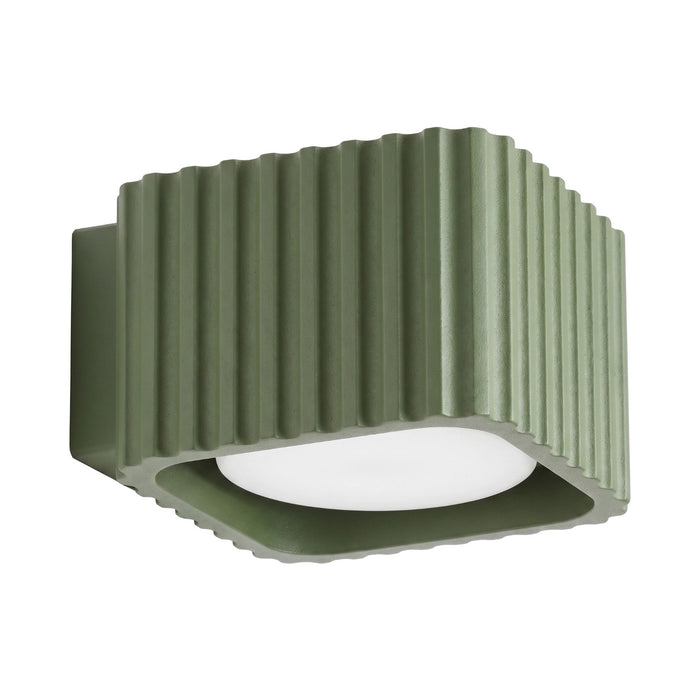 SOLLUX SL.3052 Lámpara De Pared Riff Verde Oliva Gx53