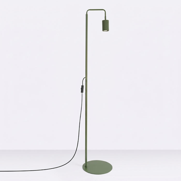 SOLLUX SL.2025 Lámpara de pie KARBON 1 verde oliva